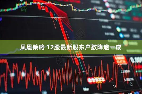 凤凰策略 12股最新股东户数降逾一成
